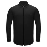 Zenith Zip Shirt BLACK